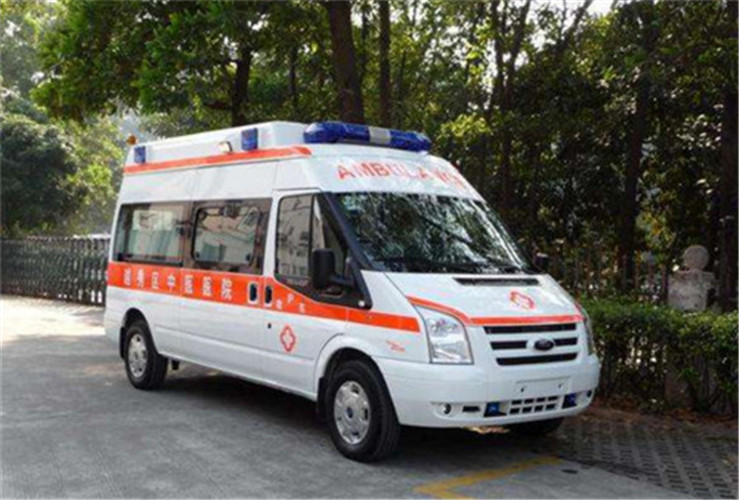 蓝田救护车出租服务案例8