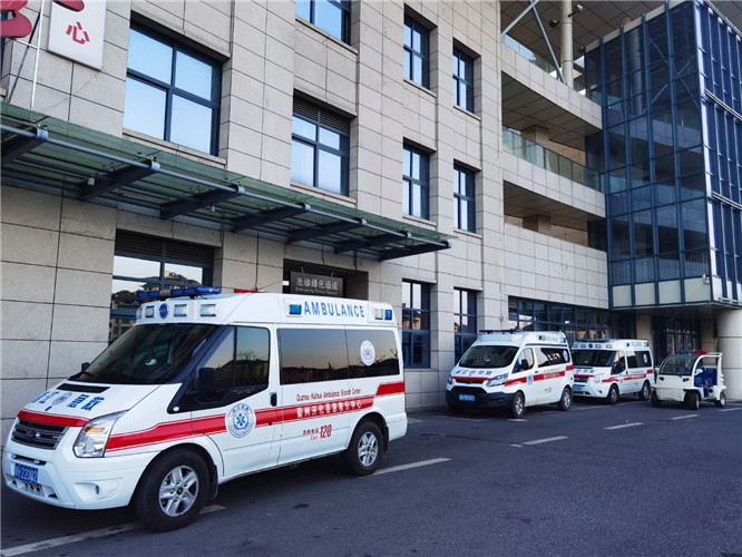 蓝田救护车出租服务案例4