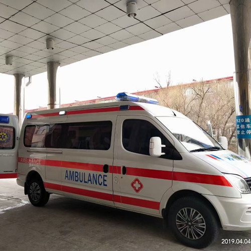 蓝田救护车出租服务案例2
