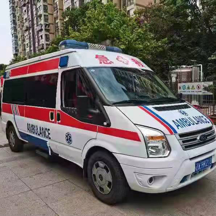 蓝田术后行动不便回家租赁救护车